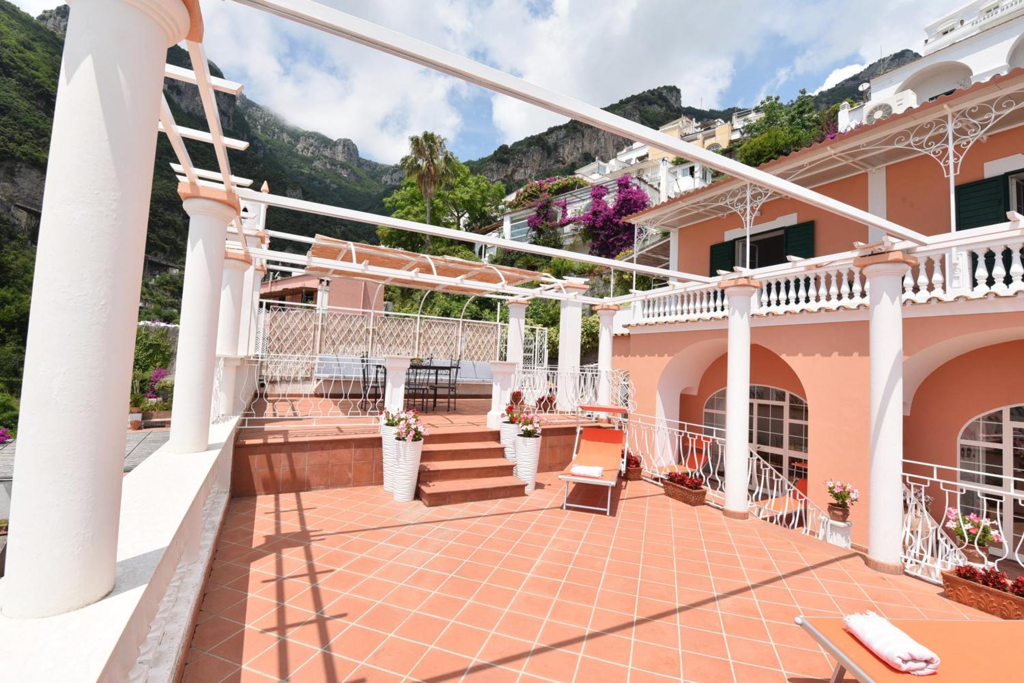 Villa Sunshine Positano Room Bagian luar foto