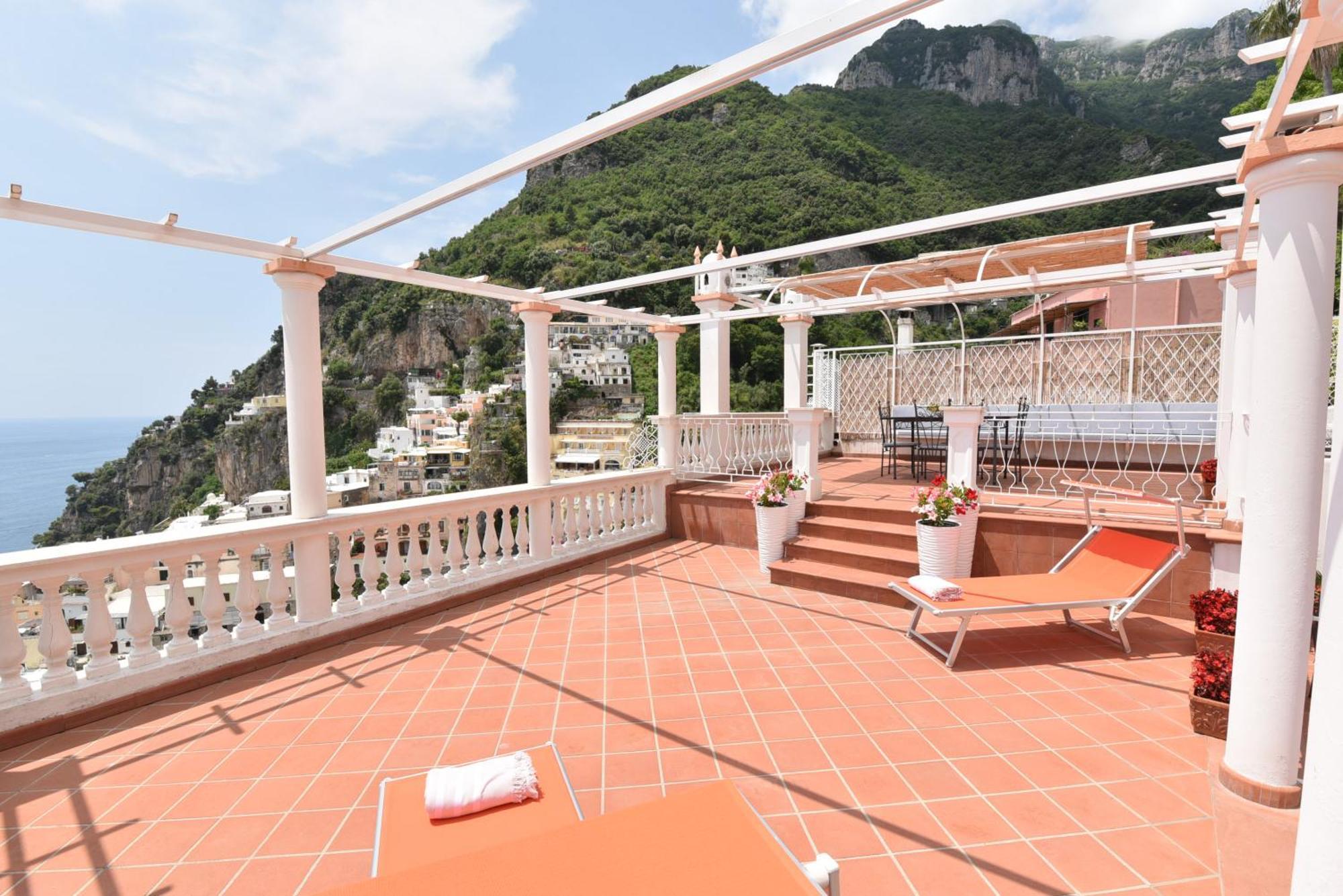 Villa Sunshine Positano Room Bagian luar foto