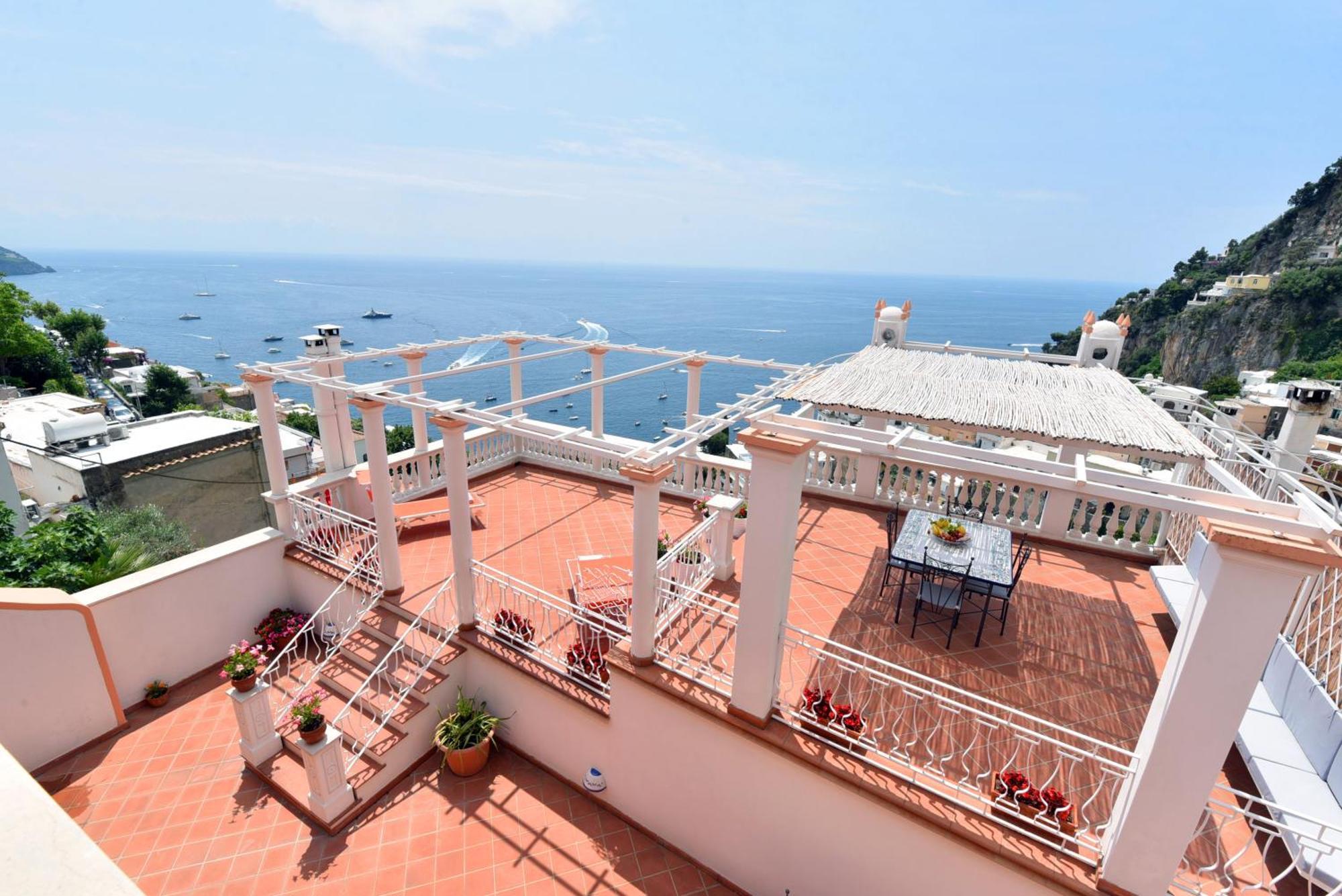 Villa Sunshine Positano Room Bagian luar foto