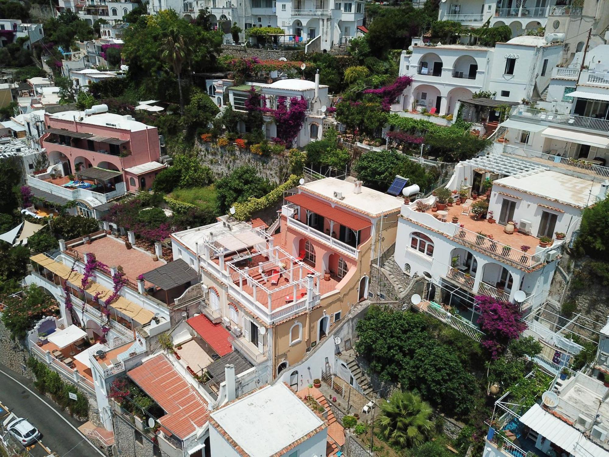 Villa Sunshine Positano Room Bagian luar foto